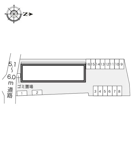 ★手数料０円★入間郡毛呂山町平山１丁目　月極駐車場（LP）